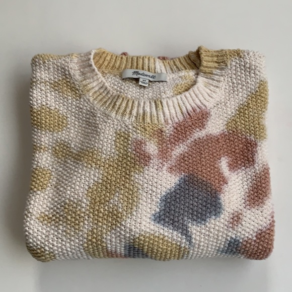 MADEWELL Tie Dye Westfield Pullover Sweater Size XS - Picture 11 of 15